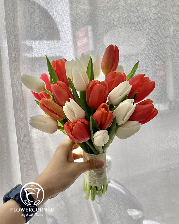 bó hoa cưới tulip bó hoa cưới tulip